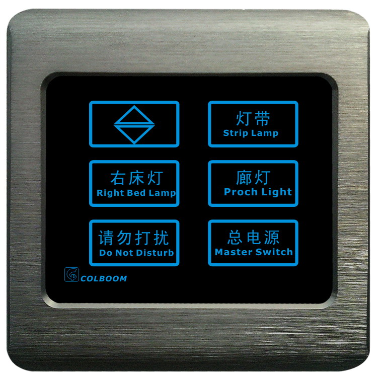 右床头触摸面板