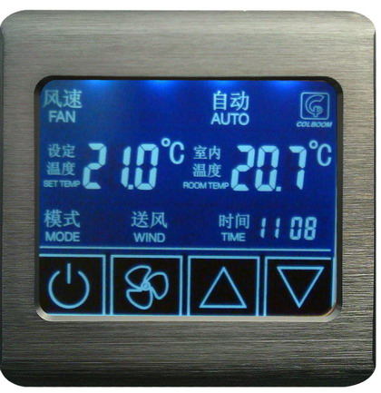 触摸温控面板