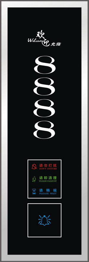 门显触摸面板